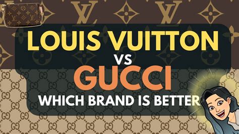 louis vuitton gucci bag|Which Brand Is Better: Louis Vuitton vs Gucci – Bagaholic.